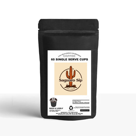 60 Pack Single Serve Coffee Capsules